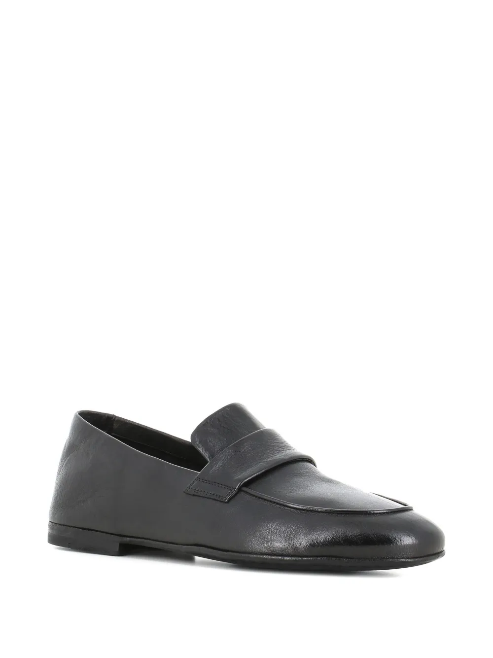 Officine Creative strap-detail loafers - Zwart