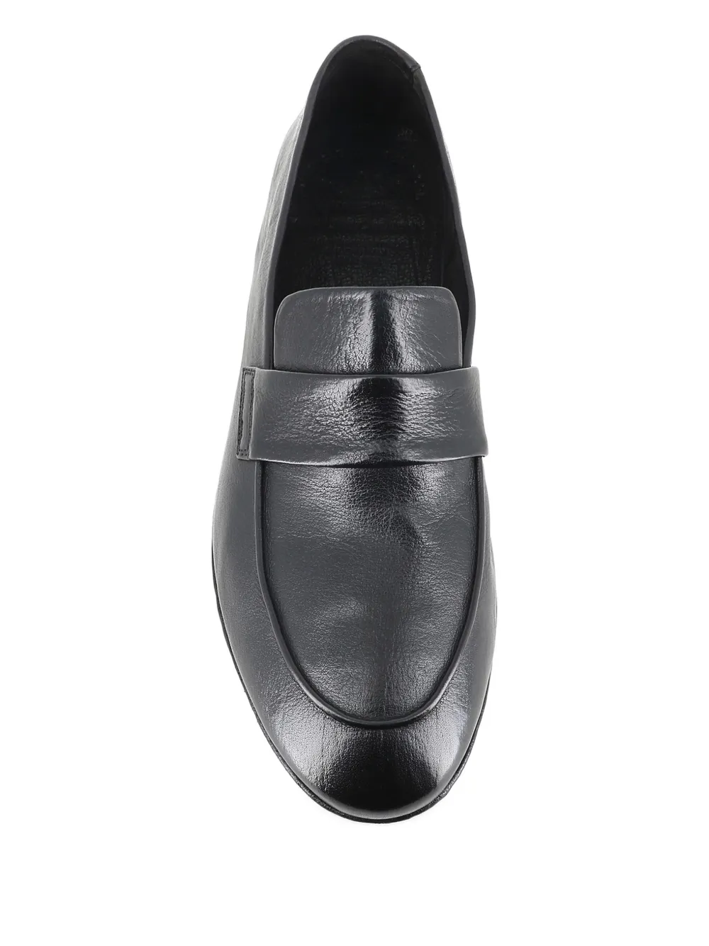 Officine Creative strap-detail loafers Zwart