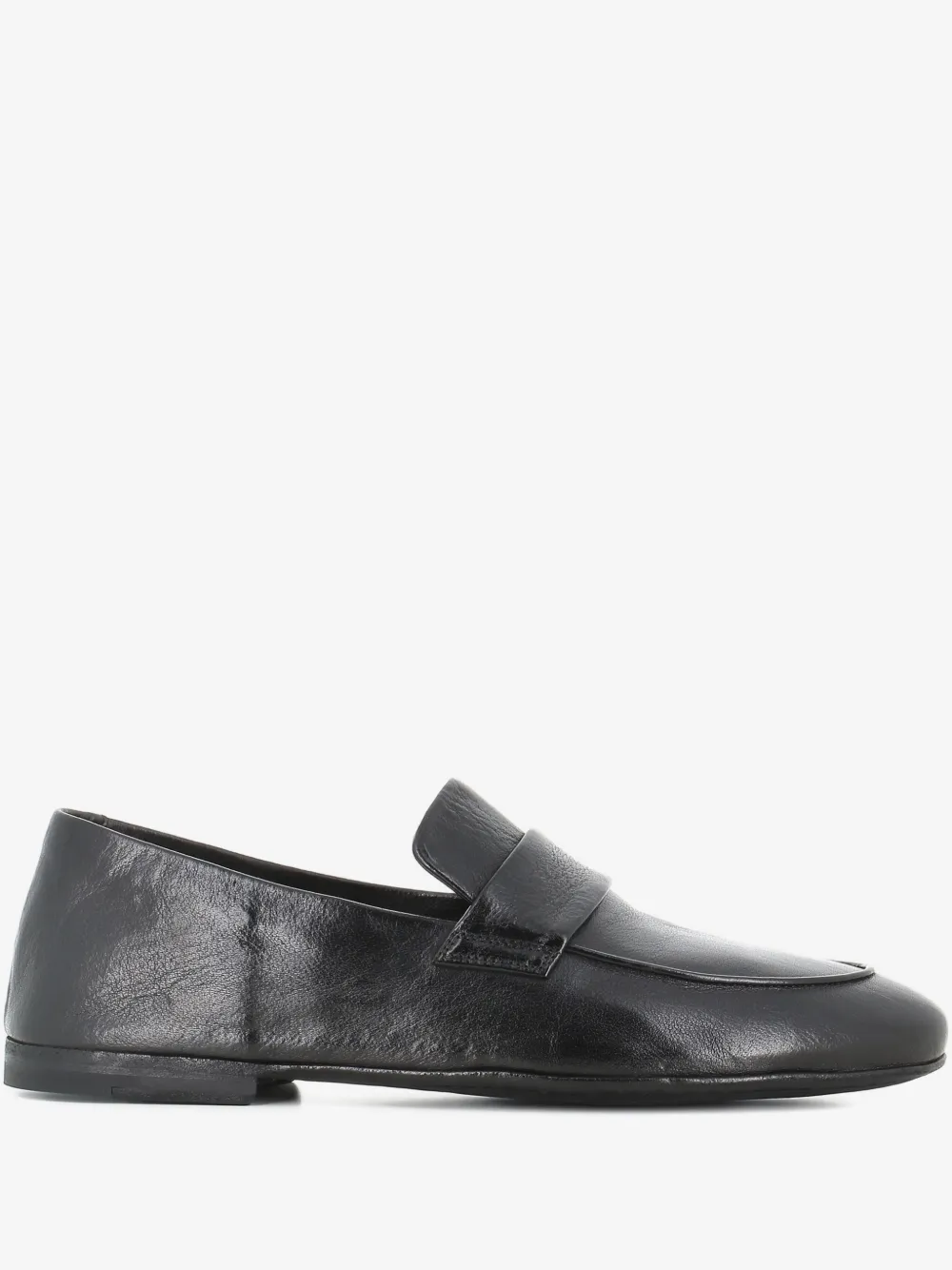 Officine Creative strap-detail loafers | Black | Image 1