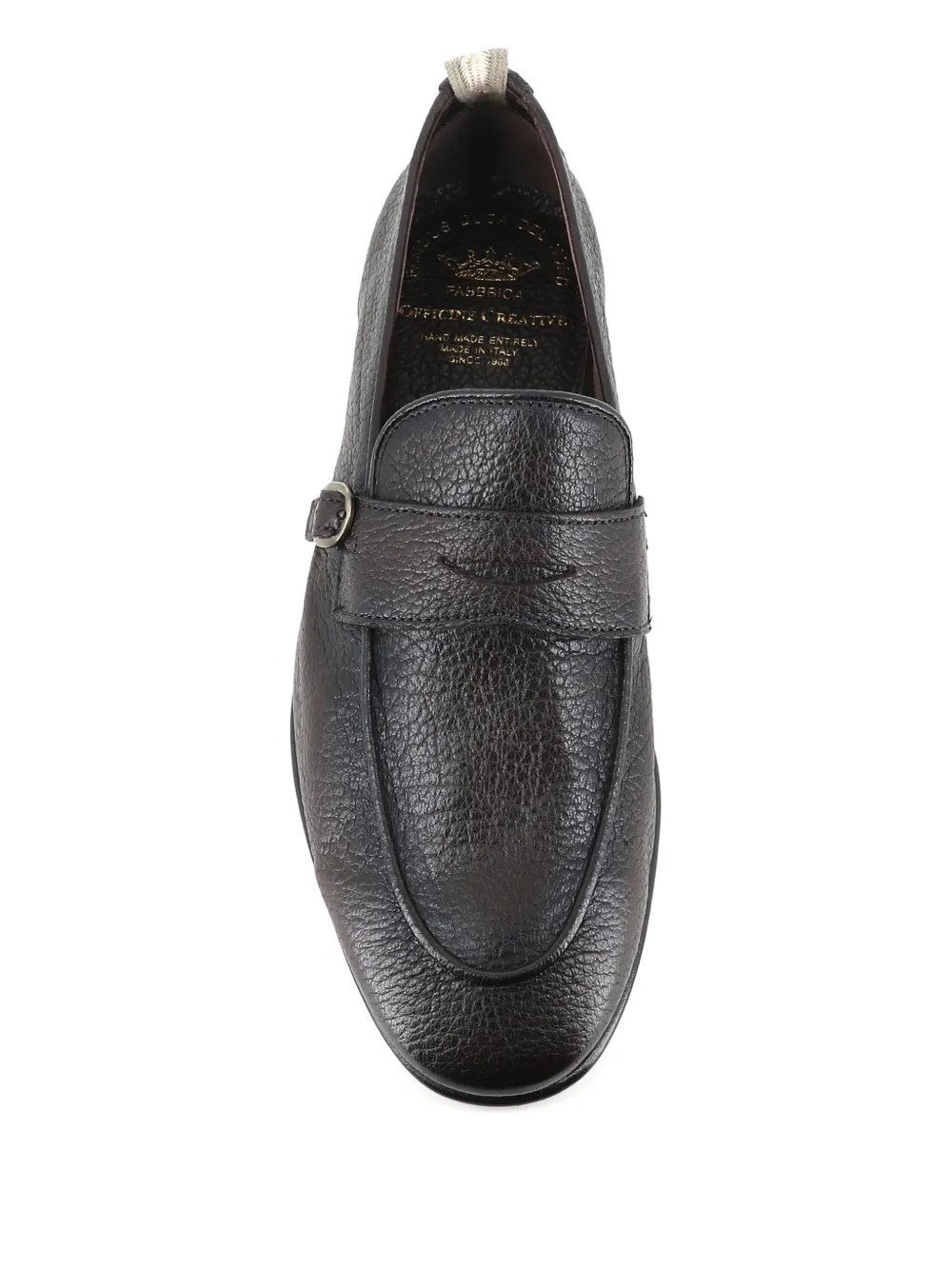 Officine Creative round-toe buckled loafers Bruin
