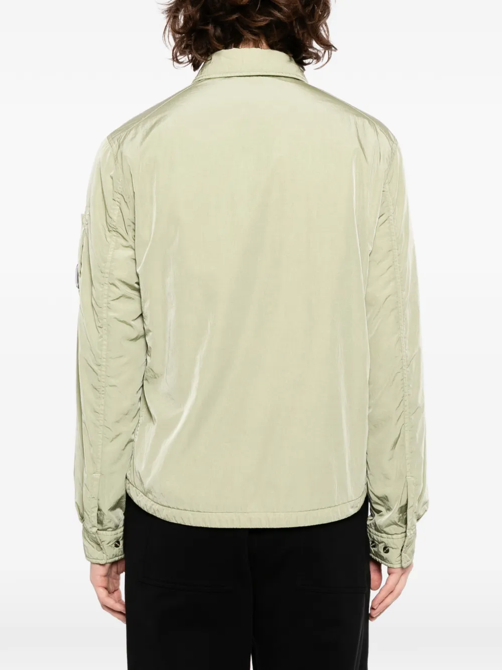 C.P. Company Shirtjack met capuchon Groen