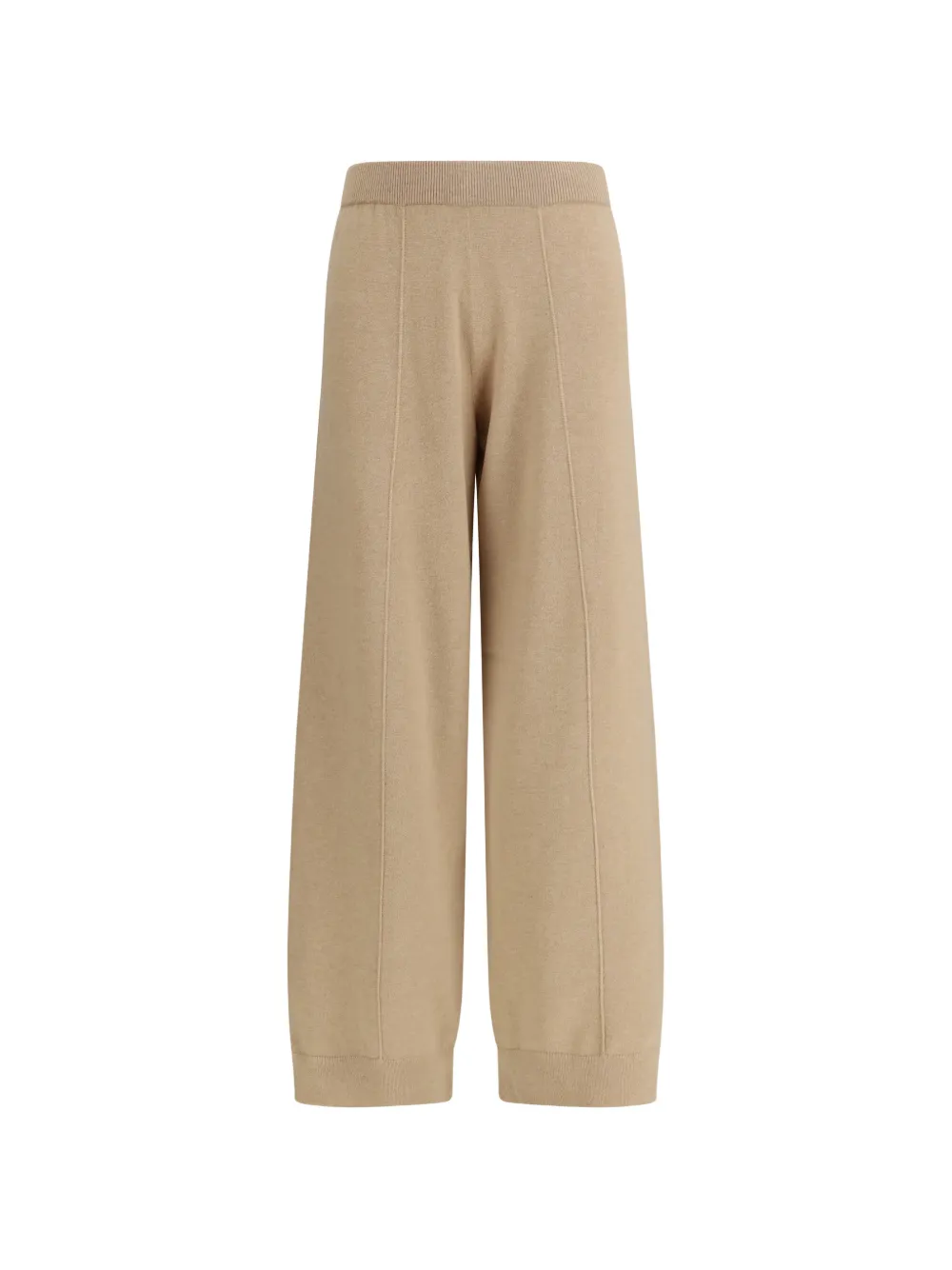 Fabiana Filippi ribbed jewel-detail trousers - Toni neutri