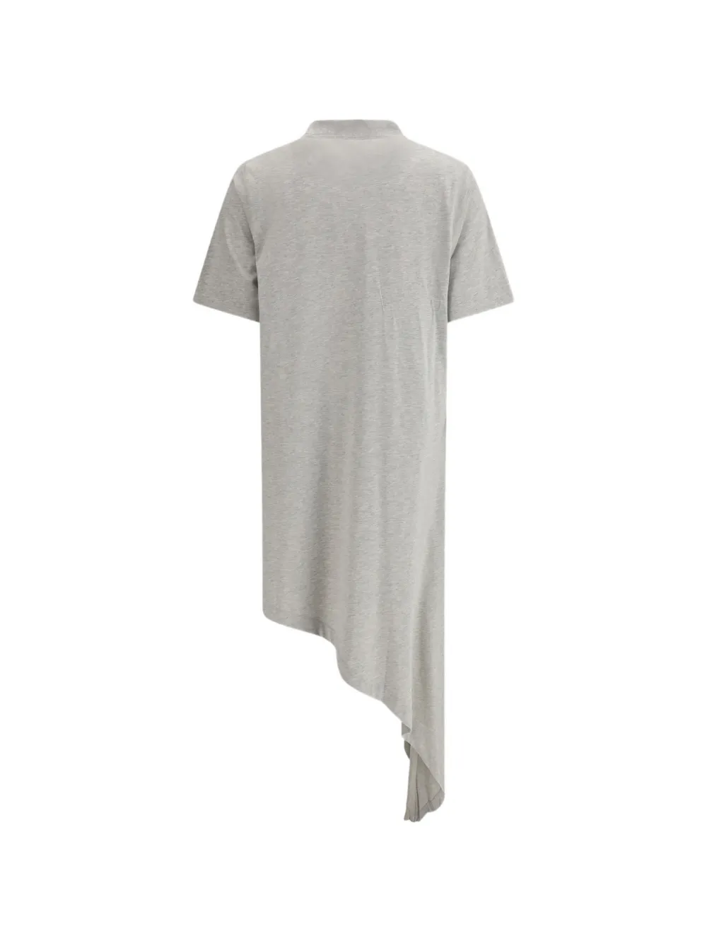 LouLou de Saison asymmetric pleated-detail dress - Grijs