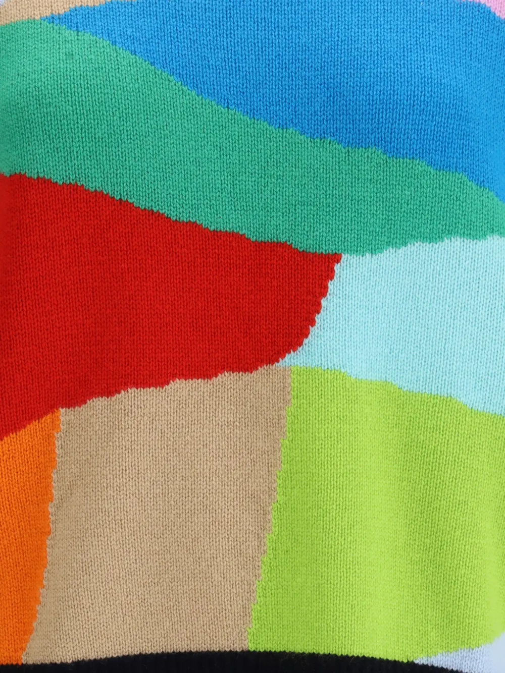 Allude Top met colourblocking Roze