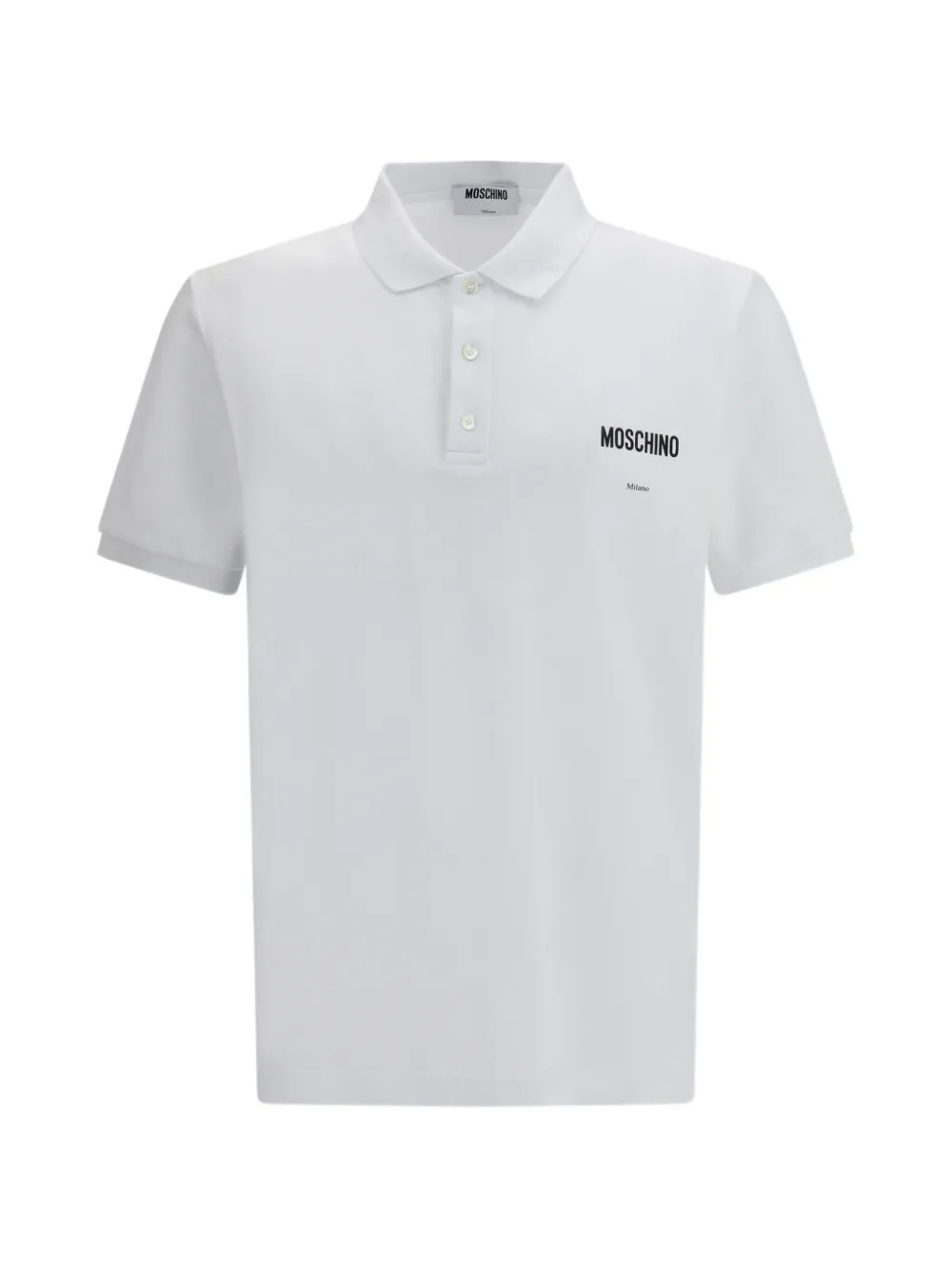 Moschino logo polo shirt - Bianco
