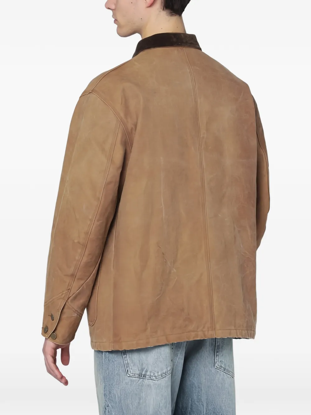  Needles Patch-pocket Shirt Jacket - Brown 