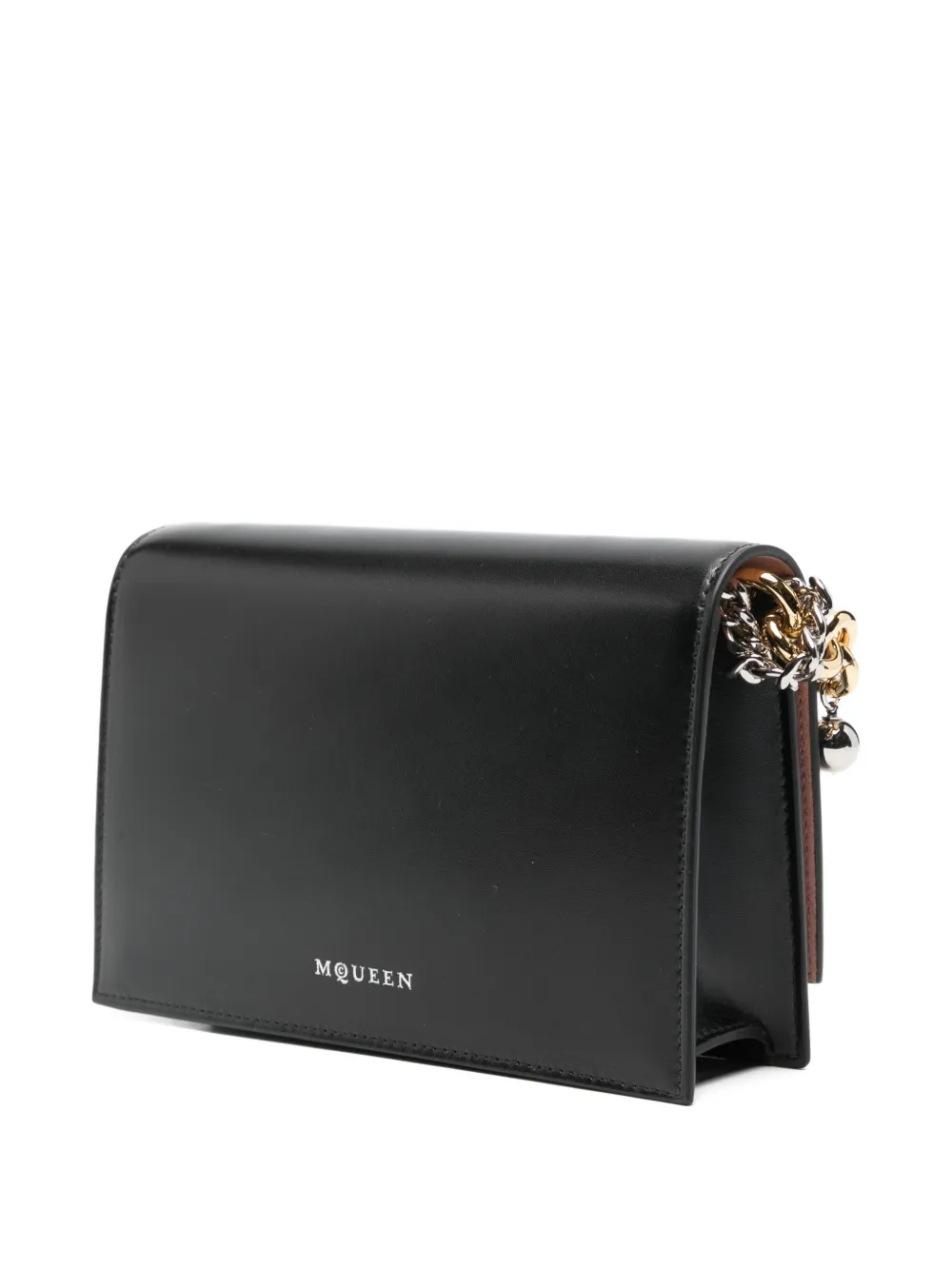  Alexander Mcqueen Skull Clutch Bag - Black 