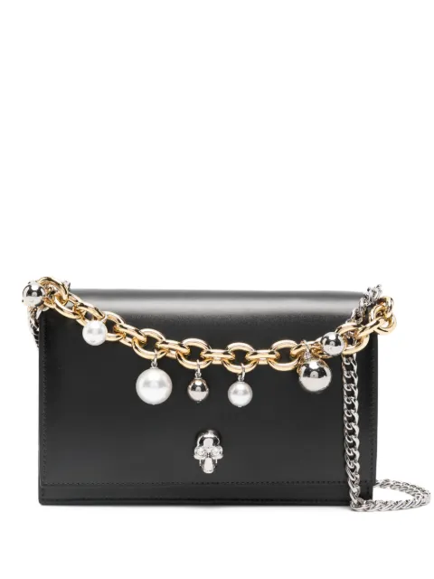 Alexander McQueen Skull clutch bag