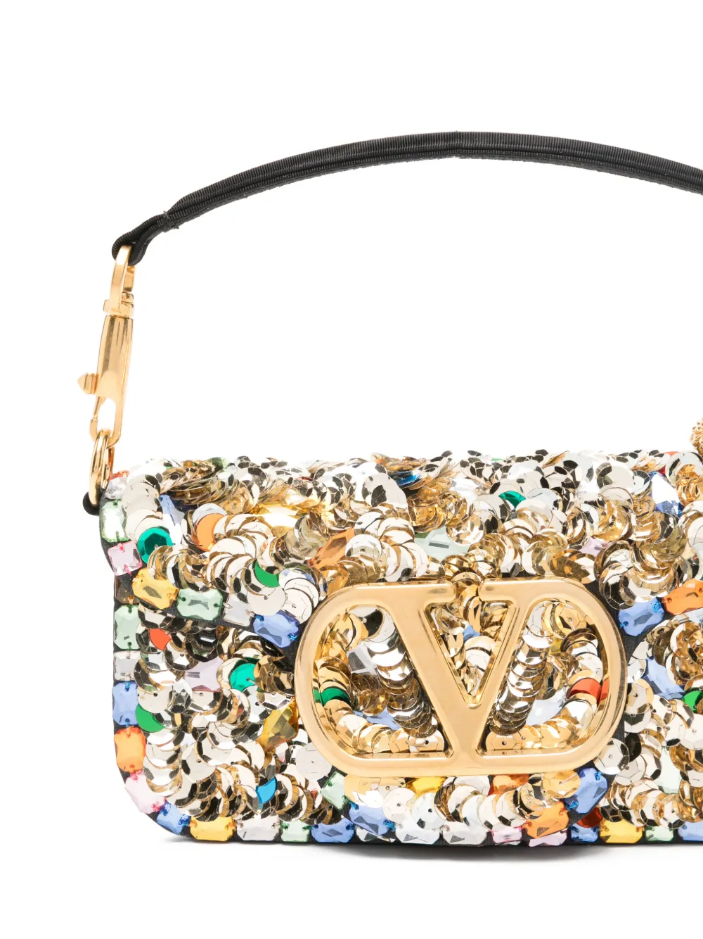 Valentino Garavani Locò schoudertas Goud
