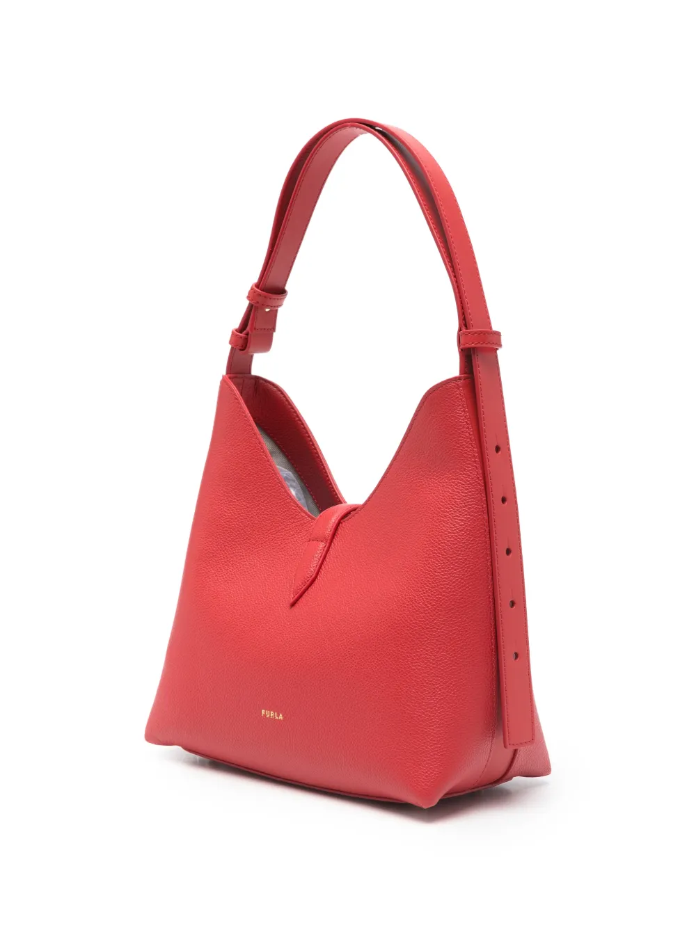 Furla Goccia crossbodytas met gesp Rood