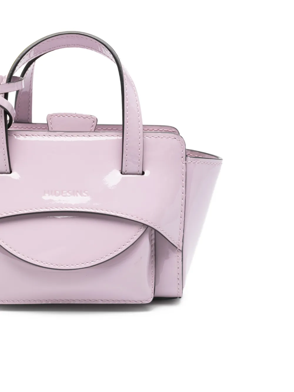debossed-logo tote bag