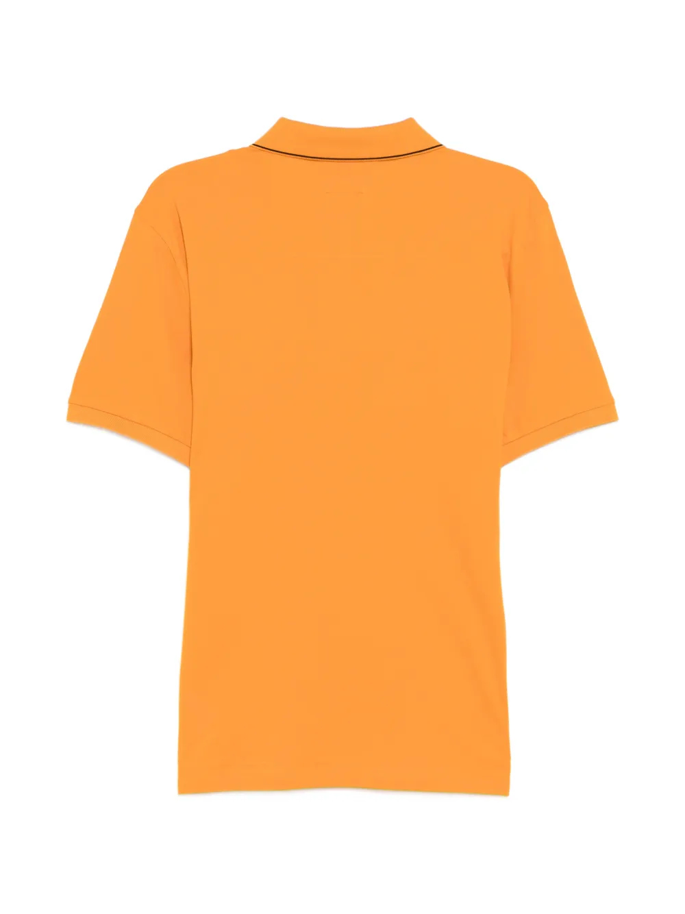 C.P. Company Poloshirt met geborduurd logo Oranje