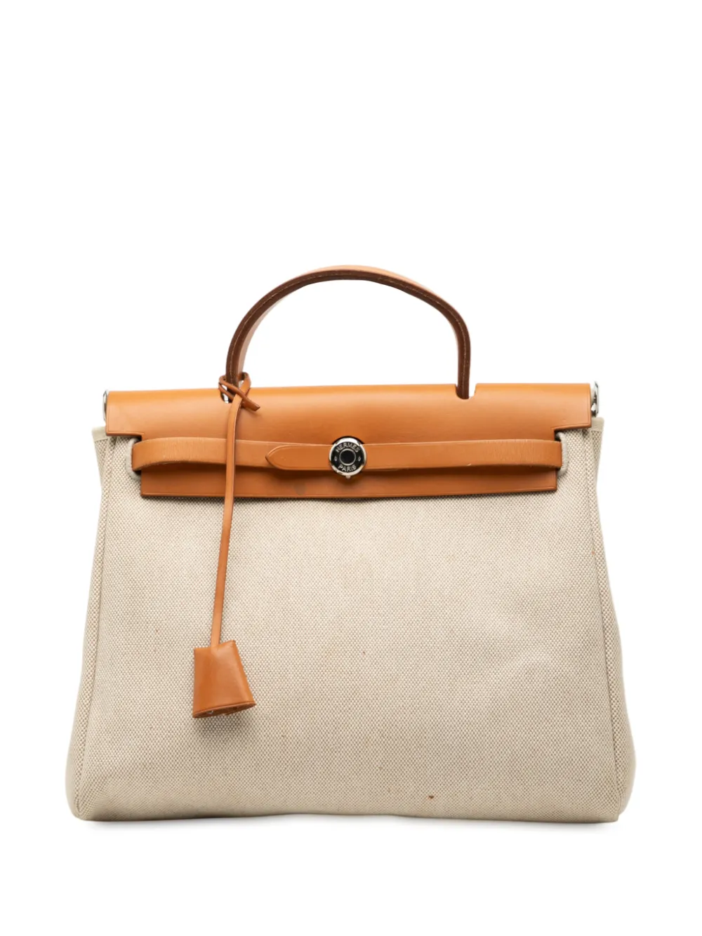 Hermès Pre-Owned 2001 Toile Herbag PM satchel - Braun