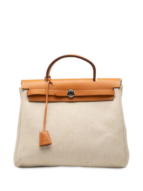 Hermès Pre-Owned 2001 Toile Herbag PM satchel