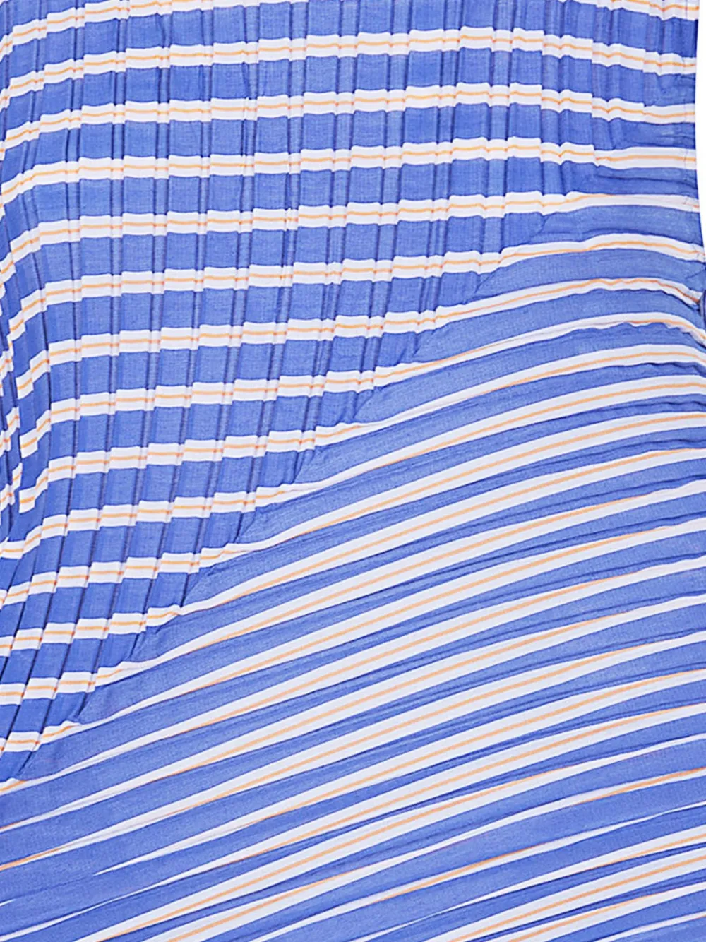 Issey Miyake Striped Dress - Blue 