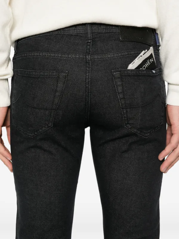 Jacob Cohën Nick Slim Jeans | Black | FARFETCH CA