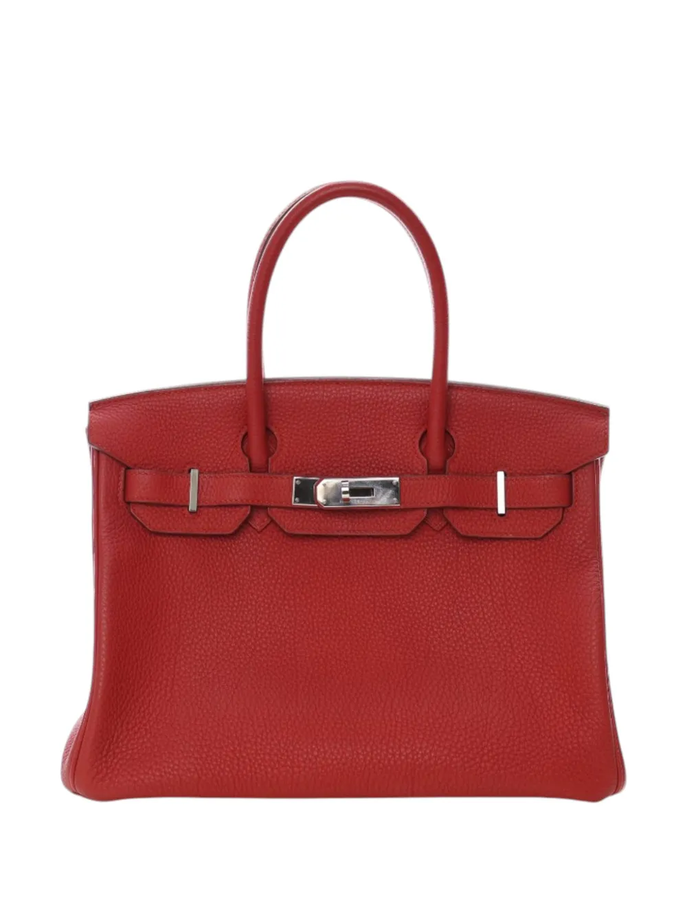 Hermès Pre-Owned 2013 Togo Birkin Retourne 30 handbag - Red