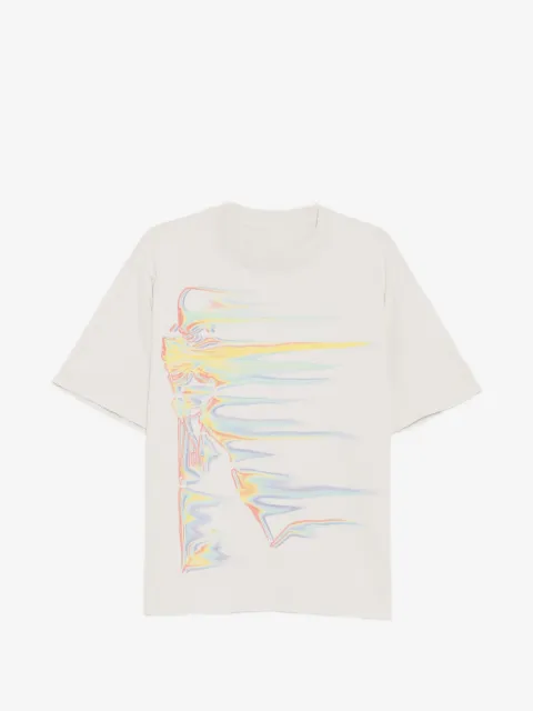WARMAN cotton printed T-shirt