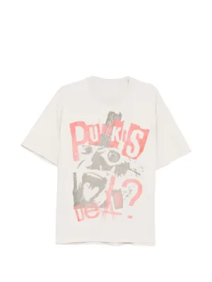 SAINT MXXXXXX Dirty Pig Short Sleeve T-shirt | White | FARFETCH