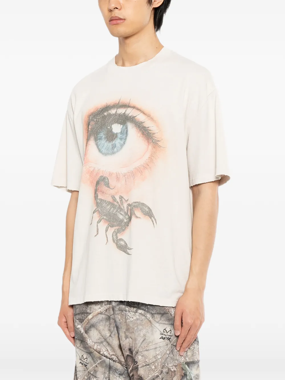  Warman Eye Graphic T-shirt - Neutrals 