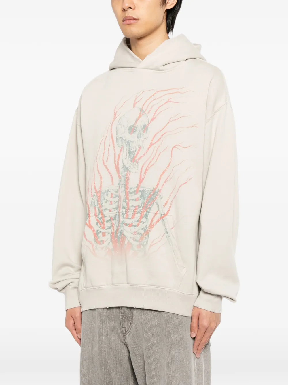  Warman Graphic Hoodie - Neutrals 