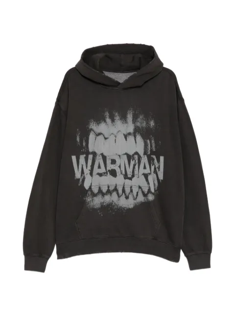 WARMAN printed hoodie 
