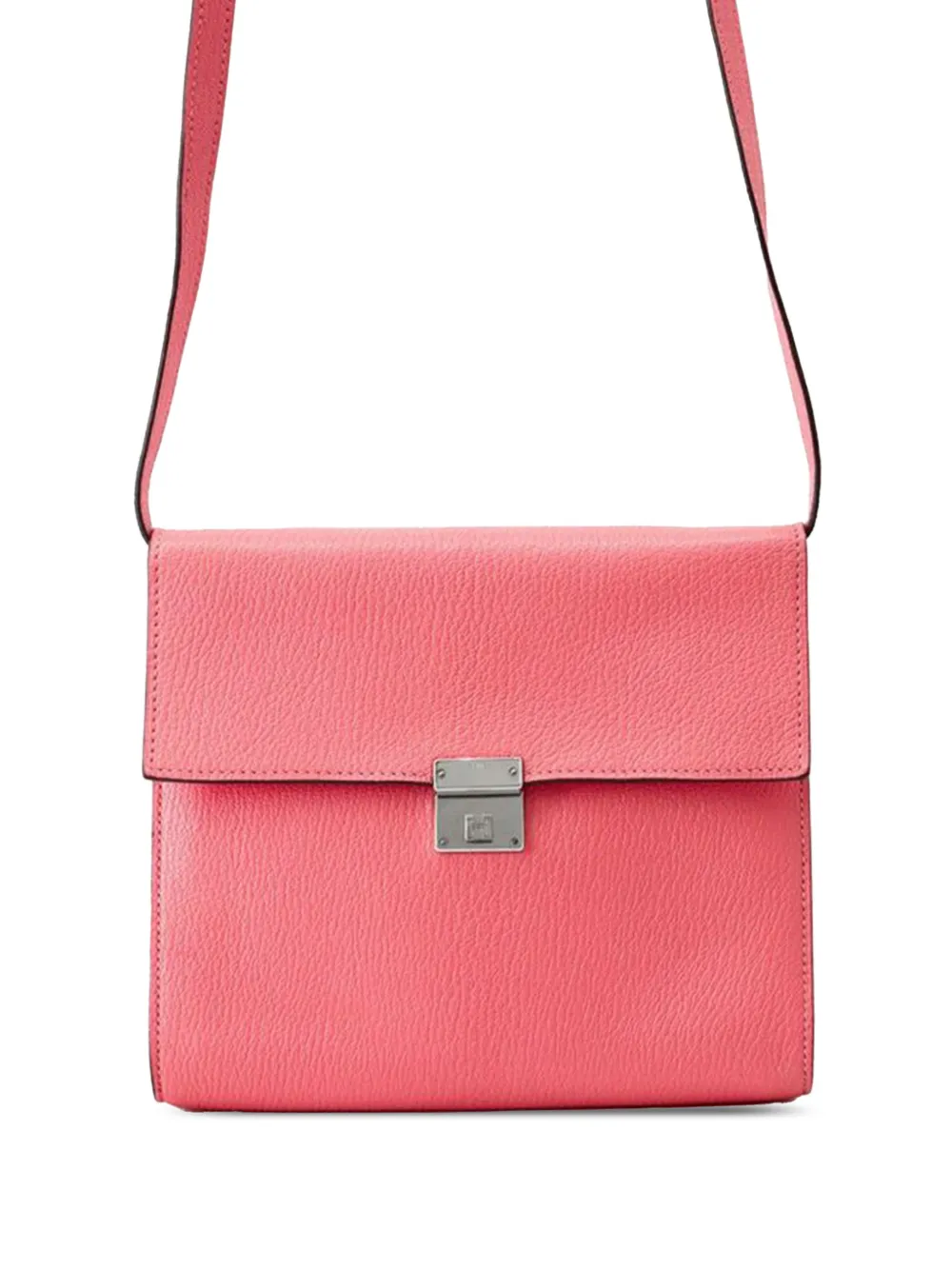 Hermès Pre-Owned 2019 Chevre Mysore Clic 16 Wallet On Strap crossbody bag - Pink