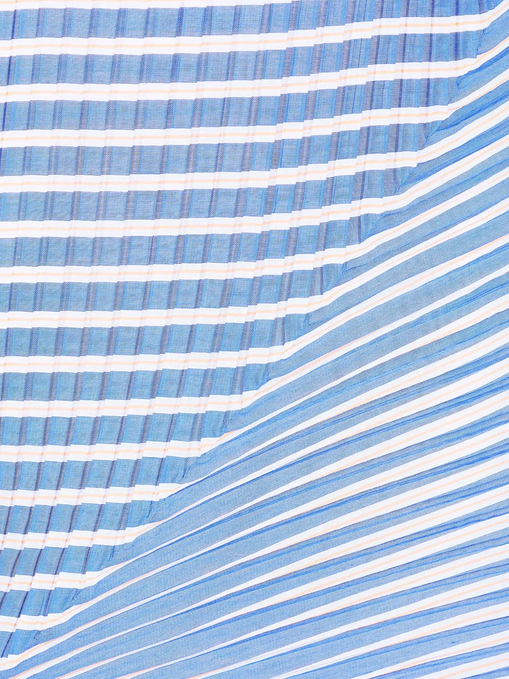  Issey Miyake Striped Dress - Blue 
