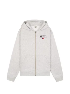 あ　Sporty and Rich - パーカー グレー Sporty & Rich ジップ パーカー | グレー | FARFETCH JP