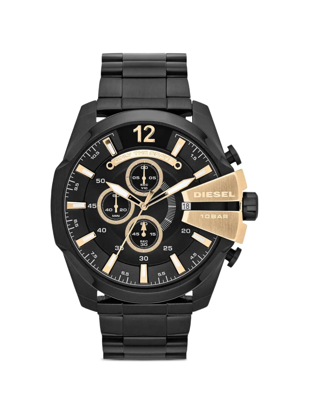 Diesel Mega Chief 48mm watch - Nero