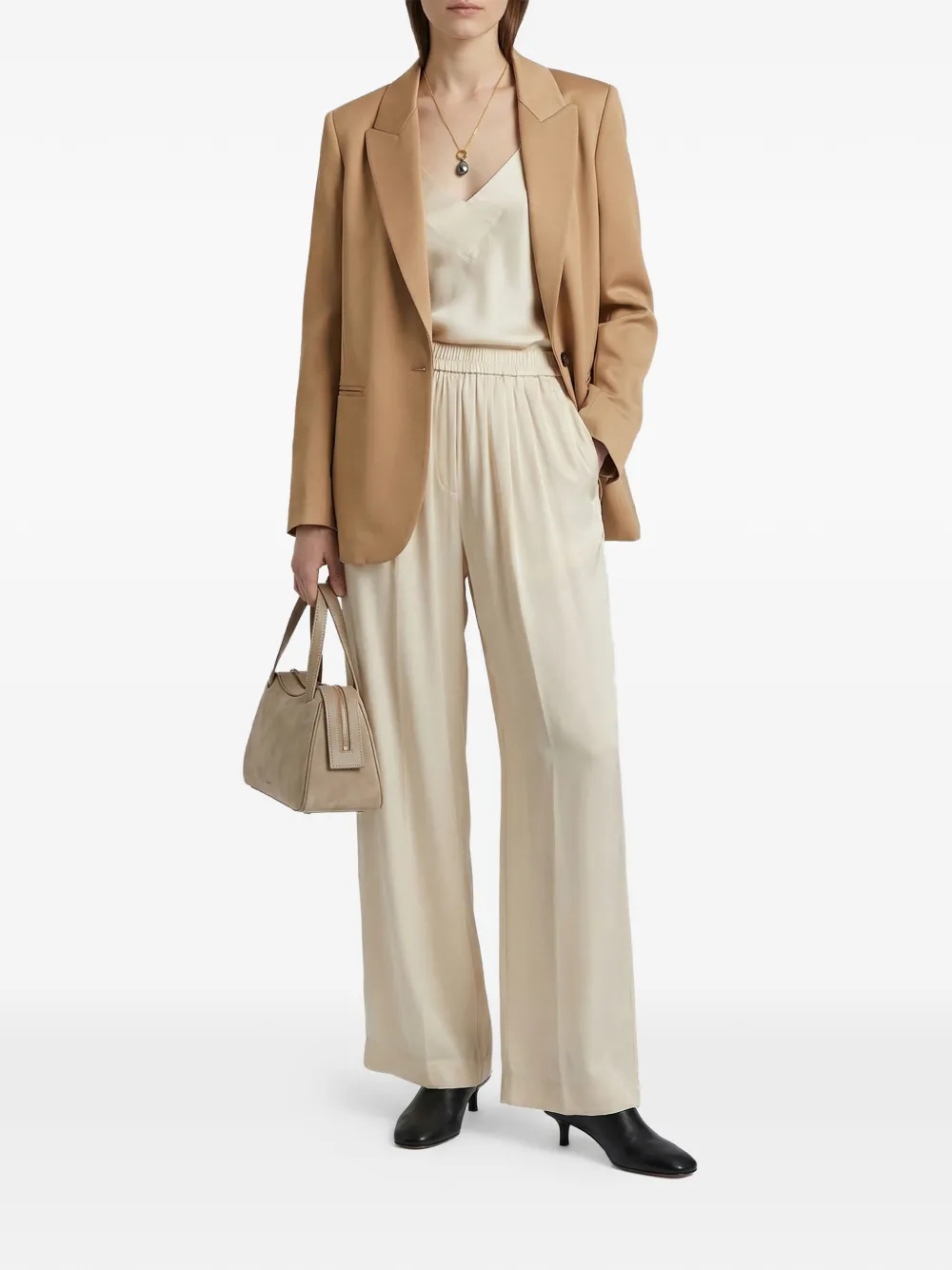  Forte Forte Notched Lapel Single-button Jacket - Neutrals 