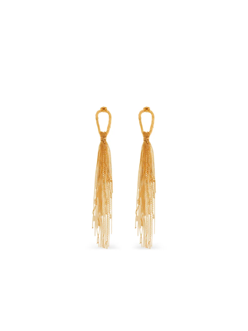 Forte Forte Chain Tassel Earrings - Gold 