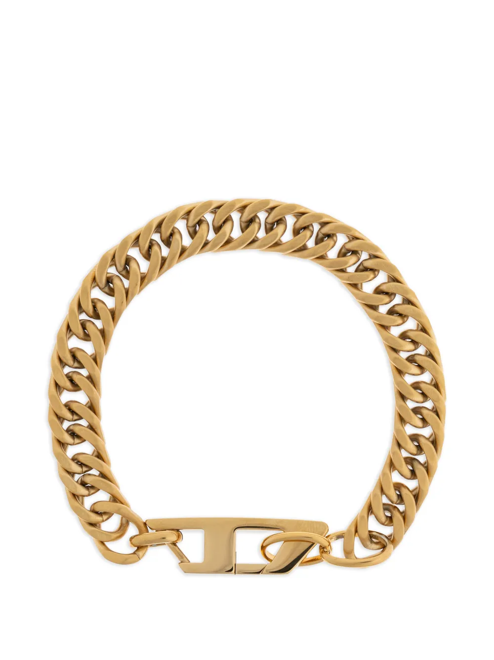 Diesel chain logo bracelet - Oro