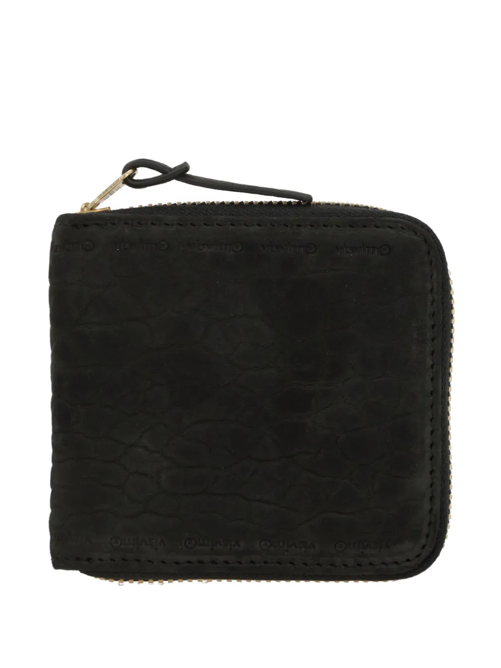 visvim suede wallet - Nero