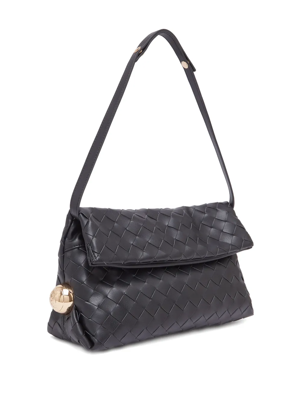  Liu Jo Medium Riccy Shoulder Bag - Black 