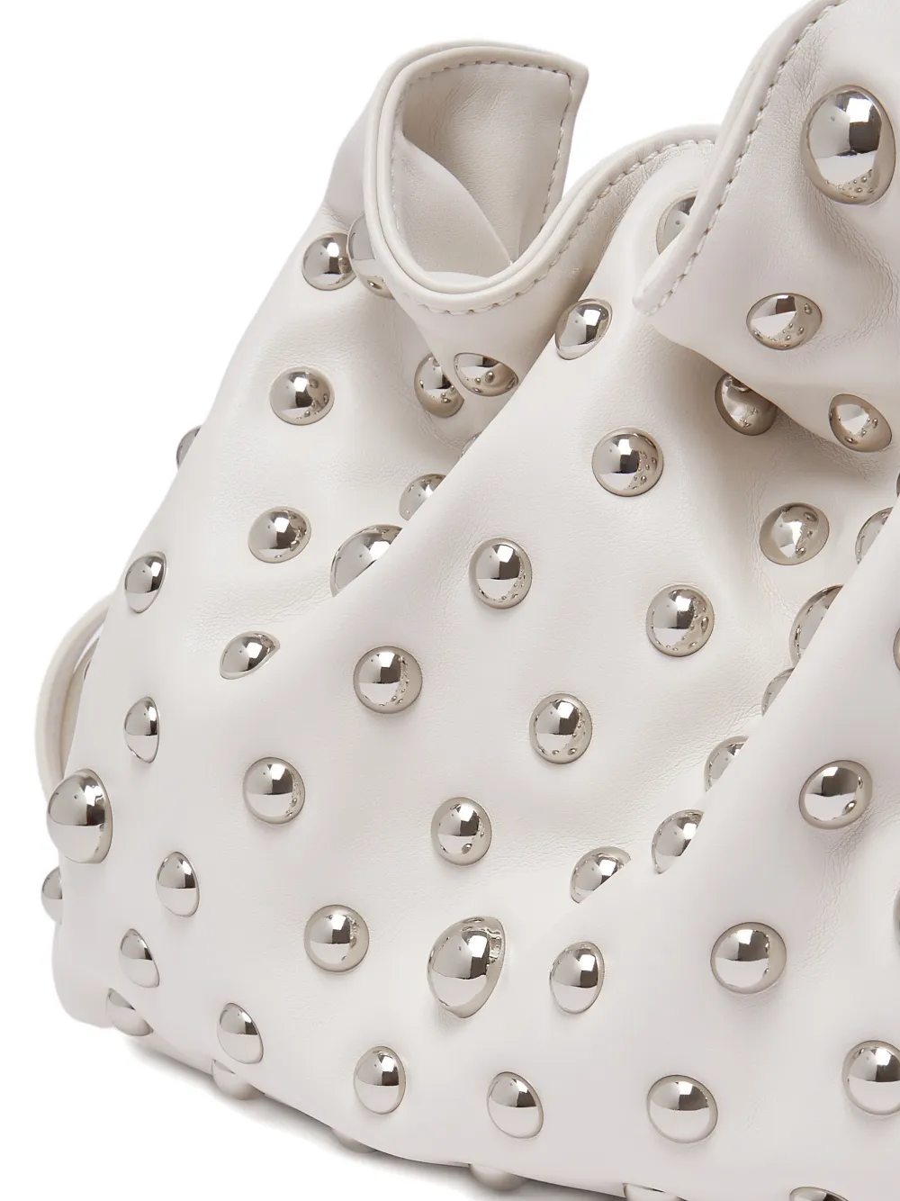 LIU JO Kleine Riccy tas met studs Wit