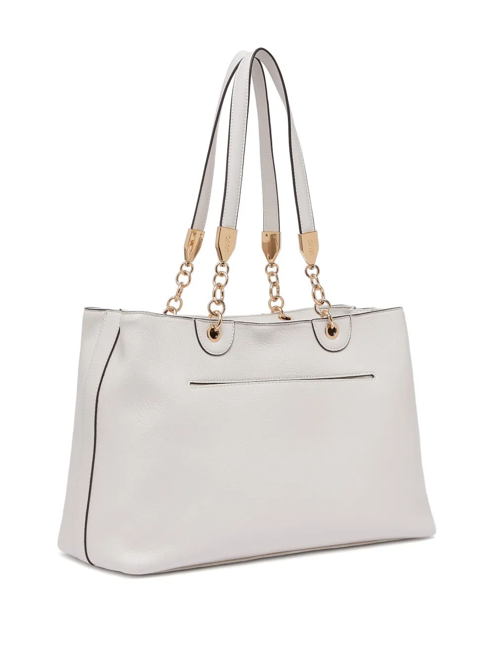 LIU JO medium logo-lettering shoulder bag - Wit