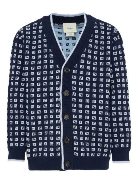 Fendi Kids FF-motif cardigan