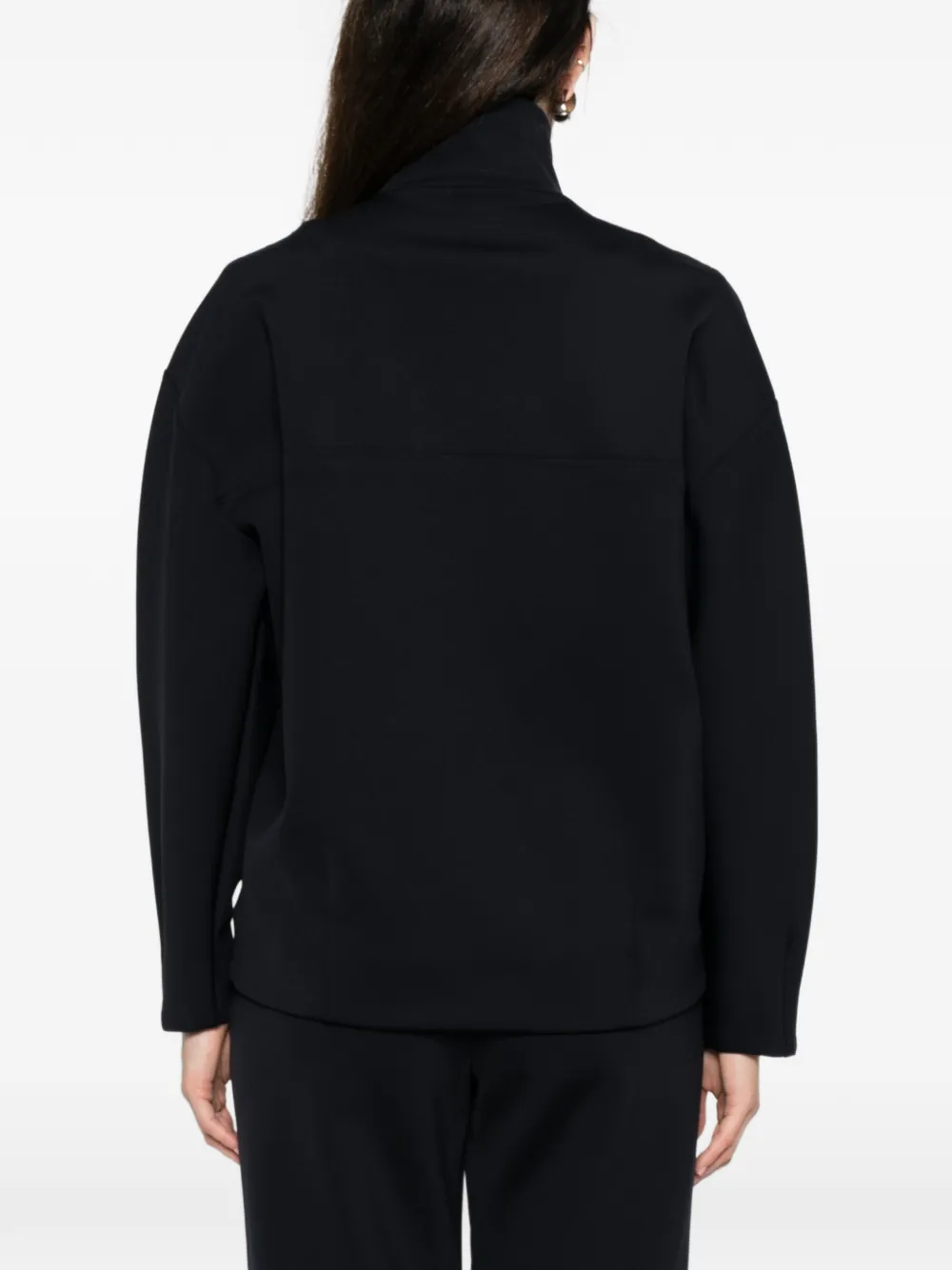 Max Mara Sweater met rits Blauw