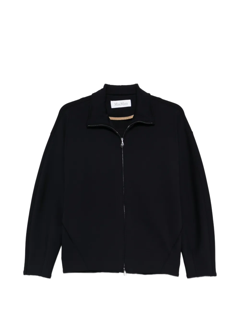 Max Mara zip-up sweatshirt - Blau