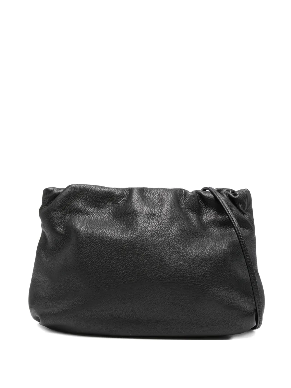 The Row mini Tasche leather clutch bag - Nero