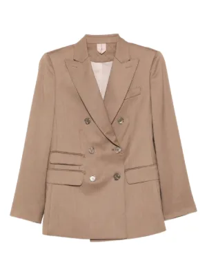 Max Mara パッチポケット ジャケット | ブラウン | FARFETCH JP