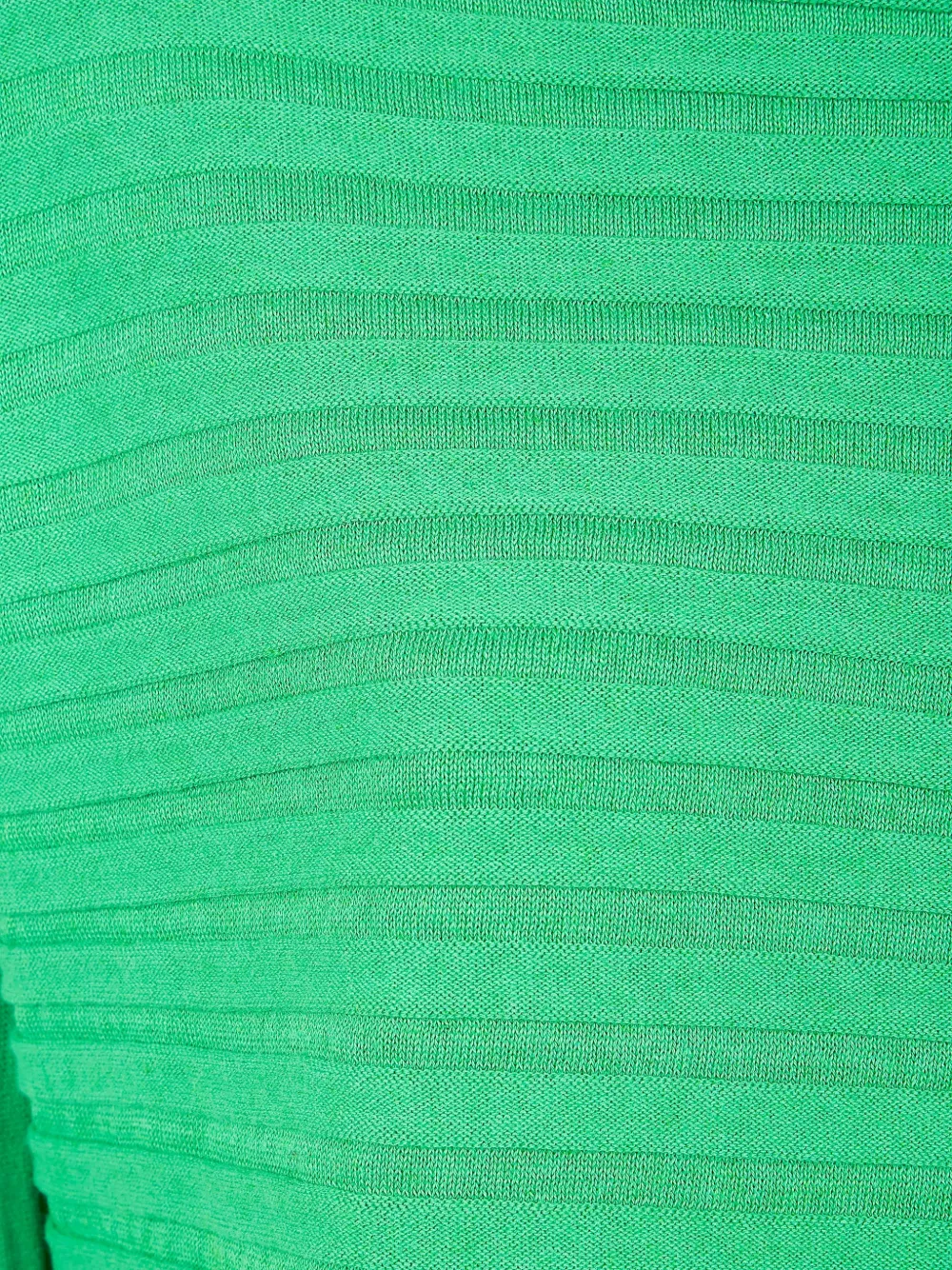  Issey Miyake Ribbed Top - Green 