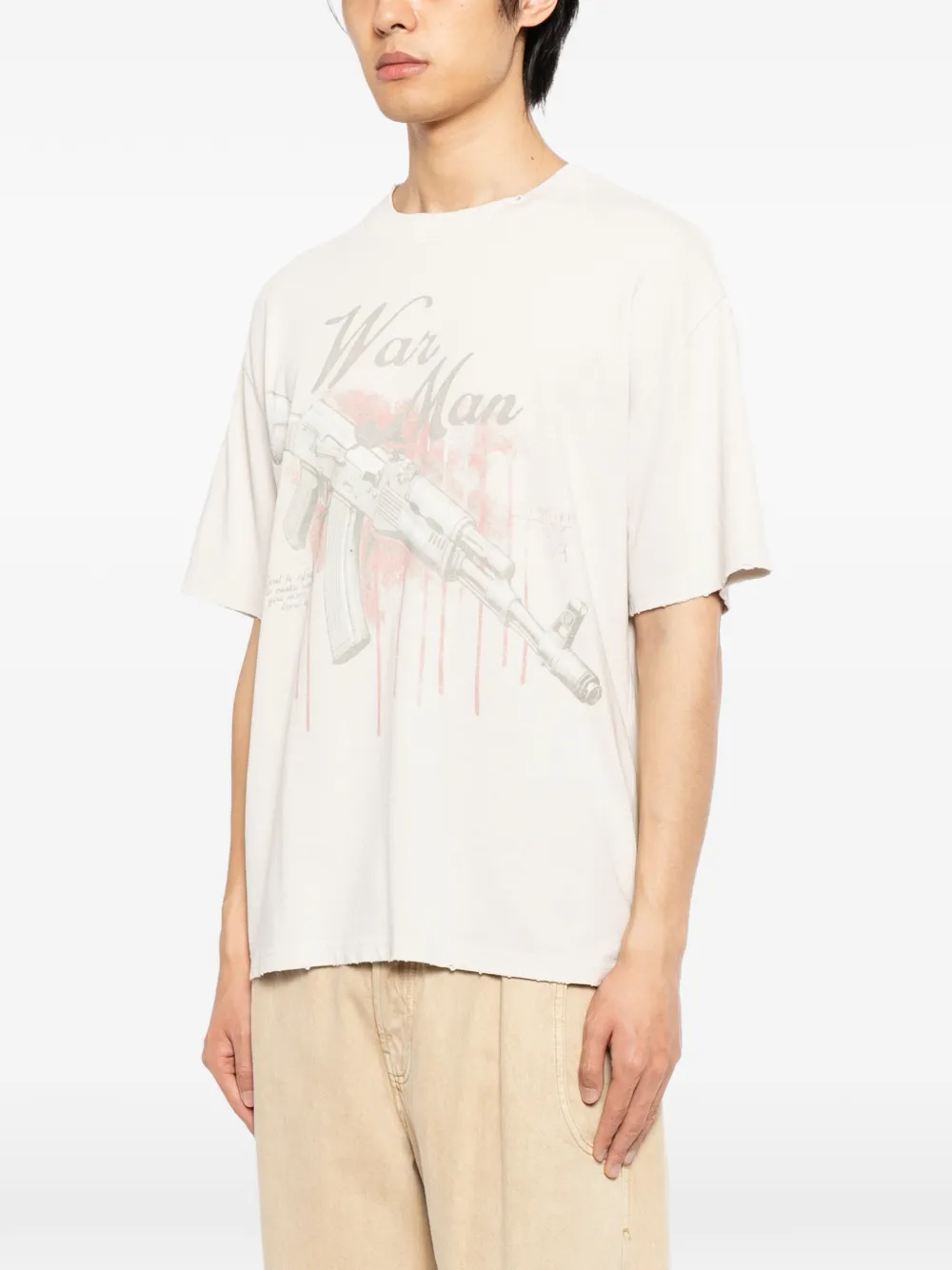  Warman Printed T-shirt - Neutrals 