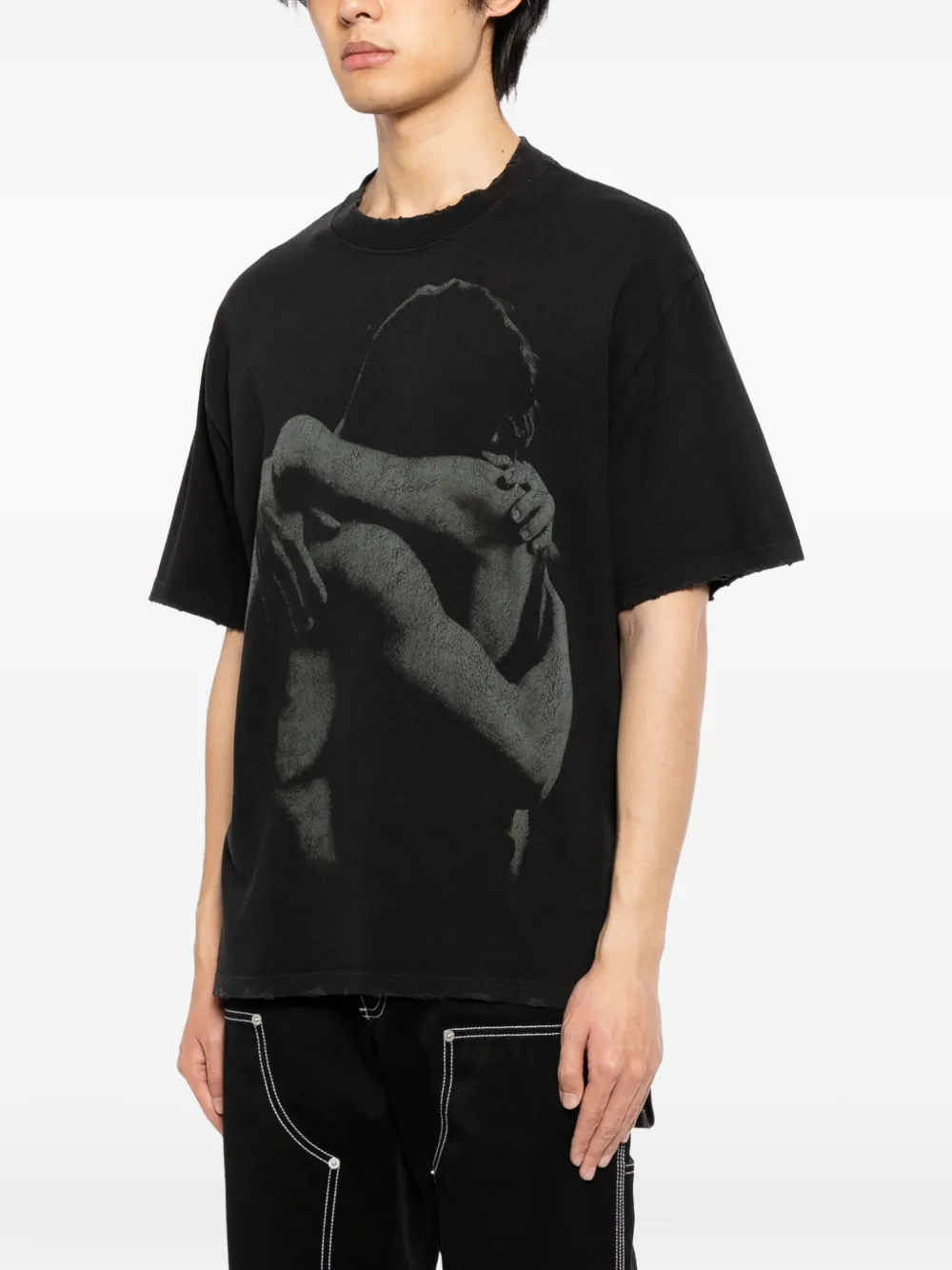  Warman Graphic T-shirt - Black 