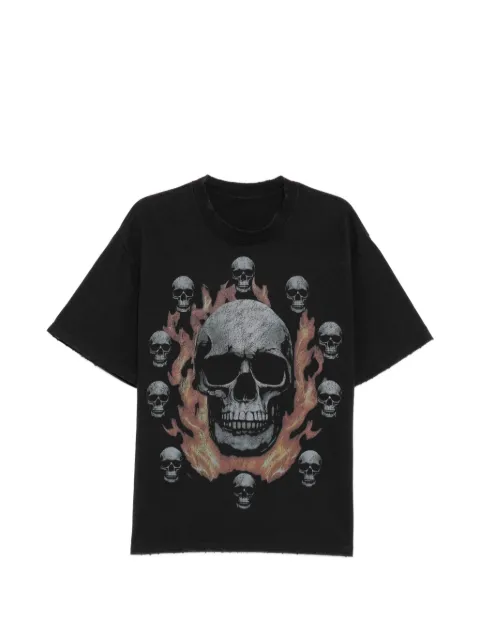 WARMAN skull printed T-shirt