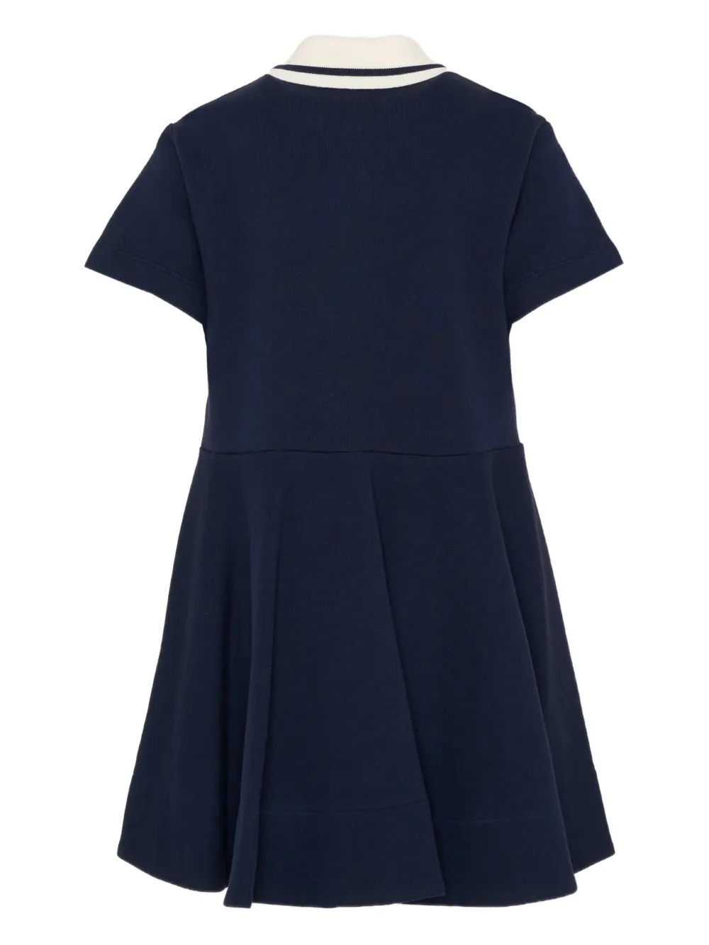  Fendi Kids Short-sleeves Collared Dress - Blue 