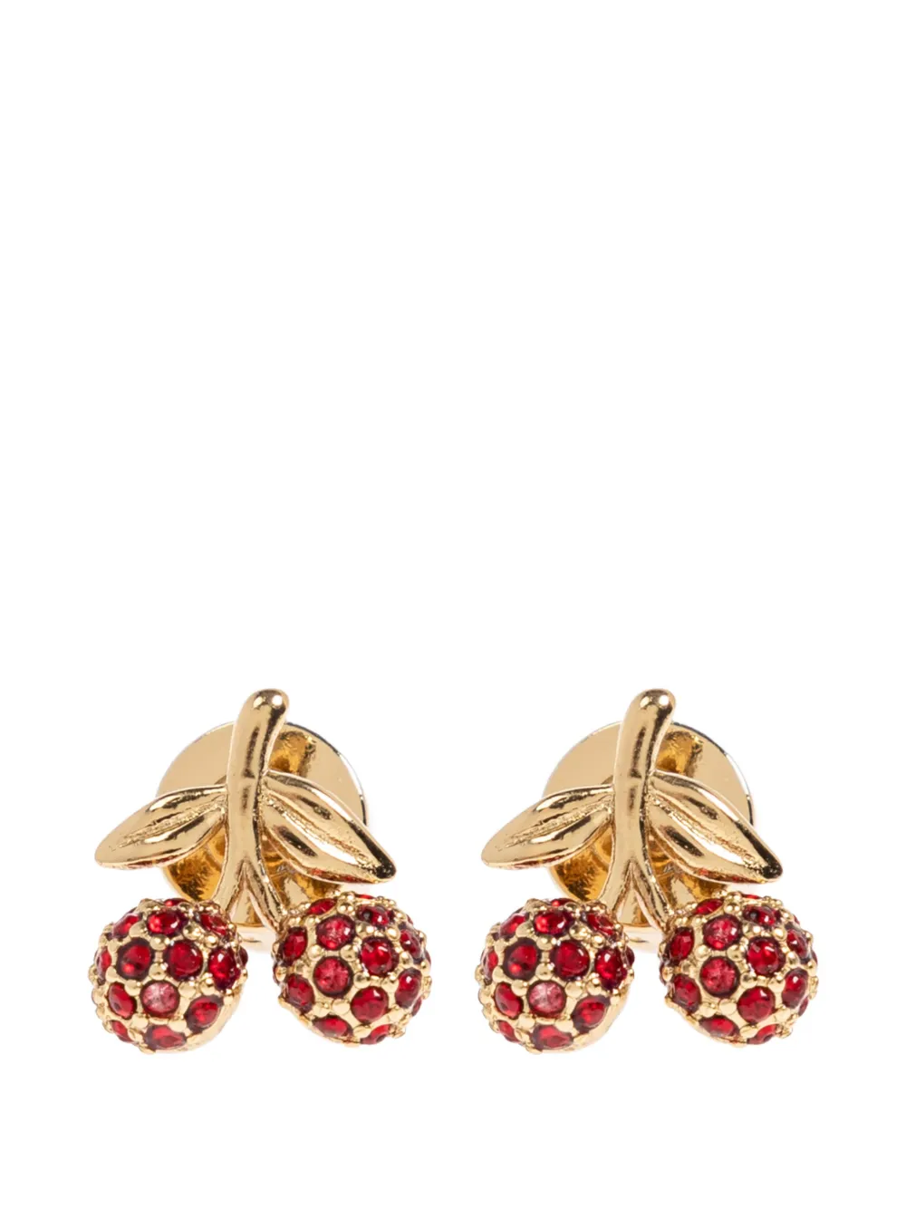 Coach cherry embellished earrings - Oro