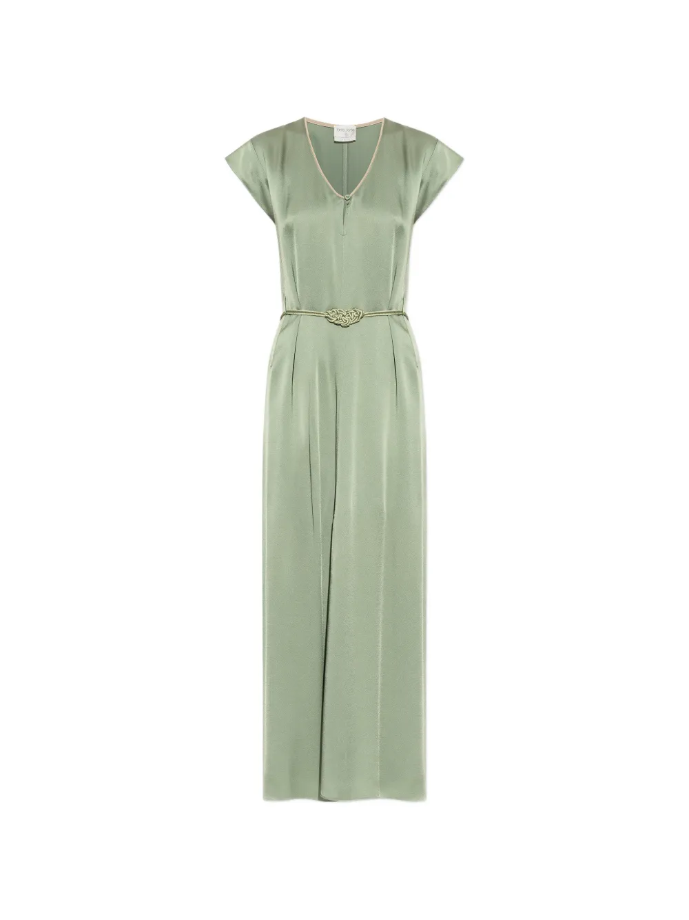 Forte Forte V-neck belted dress - Verde