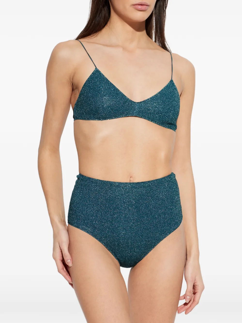  Oséree Oseree Lurex Finish Beachwear - Blue 